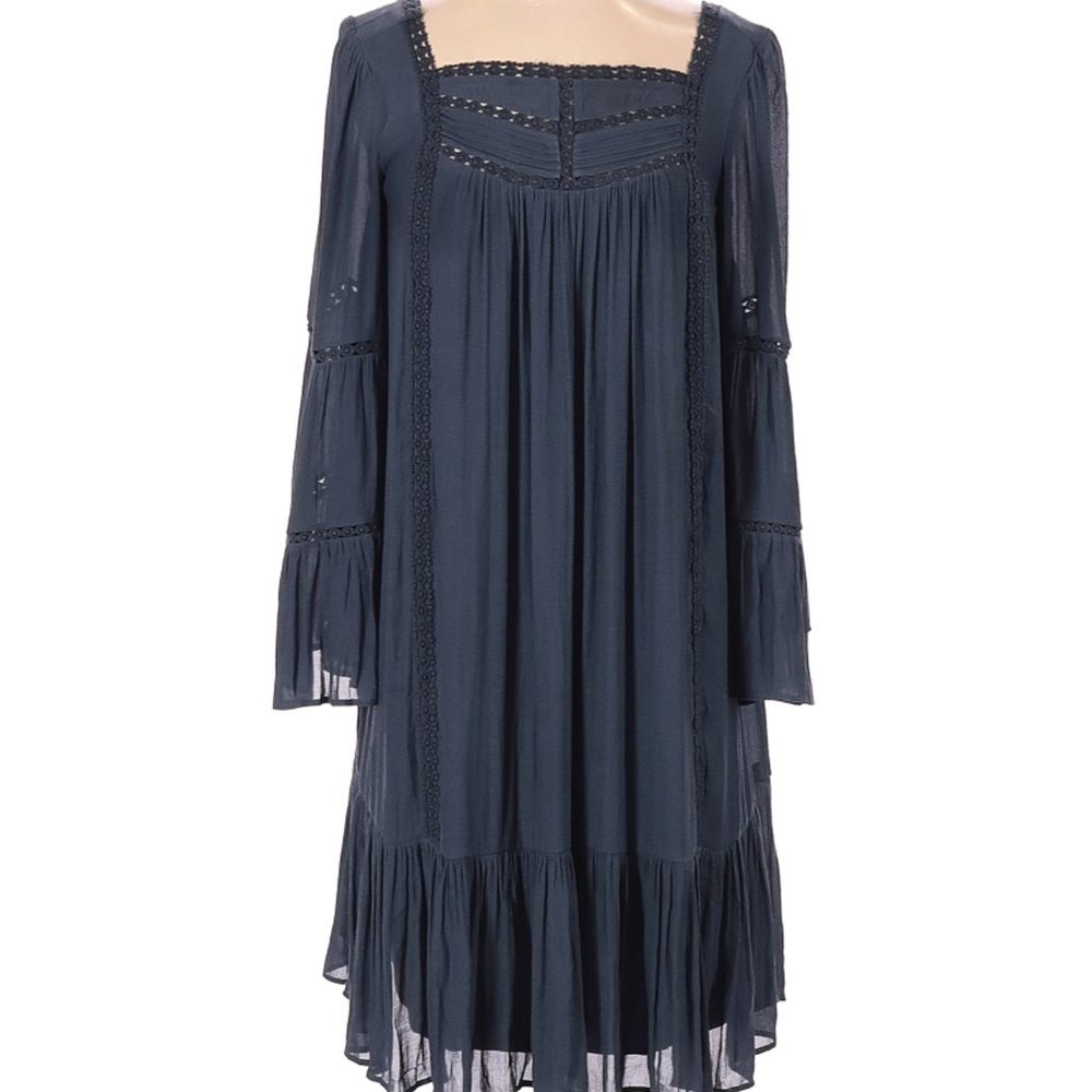 Ann Taylor LOFT Blue Dress - Size Small